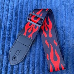 Flaming Hot Guitar Strap